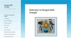 Desktop Screenshot of dragonbelltemple.org.uk