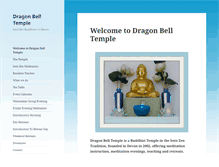 Tablet Screenshot of dragonbelltemple.org.uk